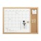 Martha Stewart Everette 24in.x18in. Magnetic Dry Erase Calendar and Crk Board Combo w/Mrkr, Mgnts, and Psh Pns BR-PM-COM-MW4C1-4561-LN-MS - alternate 10